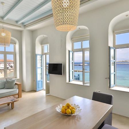 White Memories, Seafront Luxury Apartment Mykonos Mykonos Town Exterior foto