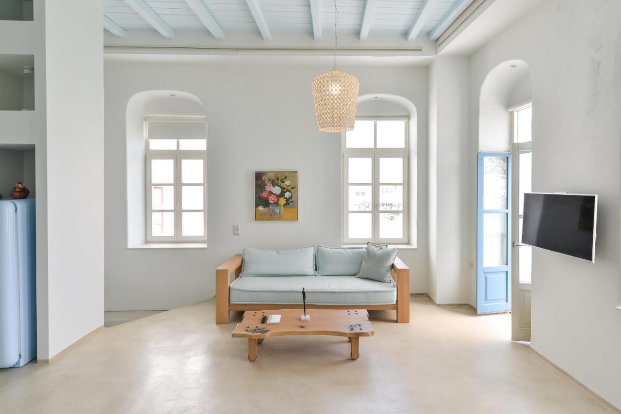 White Memories, Seafront Luxury Apartment Mykonos Mykonos Town Exterior foto
